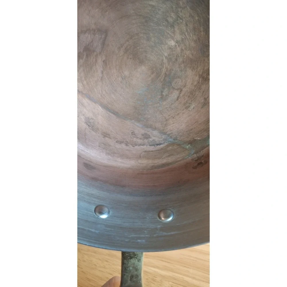 Vintage Copper Saucepan 6.5